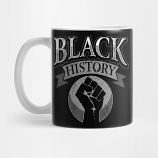 Black History Power Black Pride Design Mug